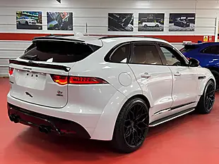 Used 2016 Jaguar F-Pace S White - Interior and Exterior details 2