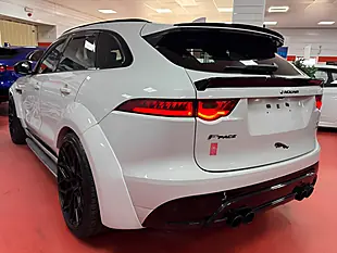 Used 2016 Jaguar F-Pace S White - Interior and Exterior details 4
