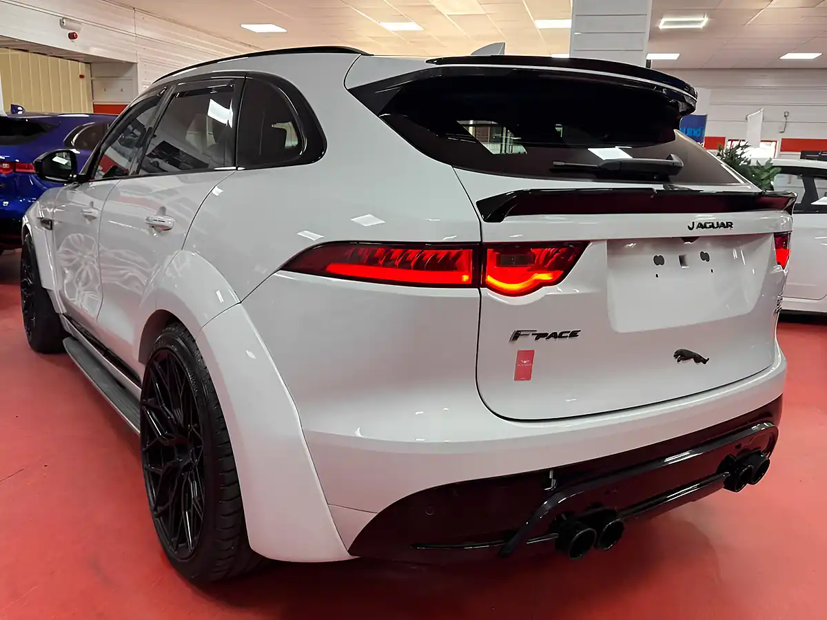 Used 2016 Jaguar F-Pace S White - Interior and Exterior details 4