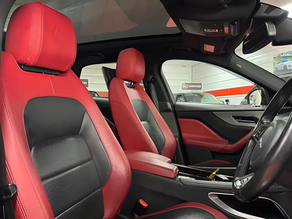 Used 2016 Jaguar F-Pace S White - Interior and Exterior details 9