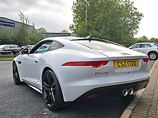 Used 2016 Jaguar F-Type Coupe Glacier White - Interior and Exterior details 14