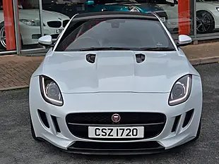 Used 2016 Jaguar F-Type Coupe Glacier White - Interior and Exterior details 5