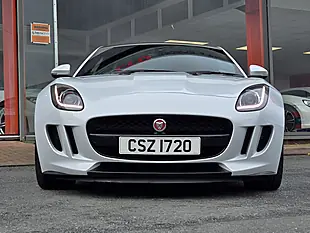 Used 2016 Jaguar F-Type Coupe Glacier White - Interior and Exterior details 6