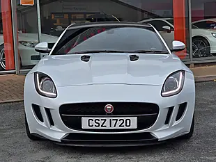 Used 2016 Jaguar F-Type Coupe Glacier White - Interior and Exterior details 7