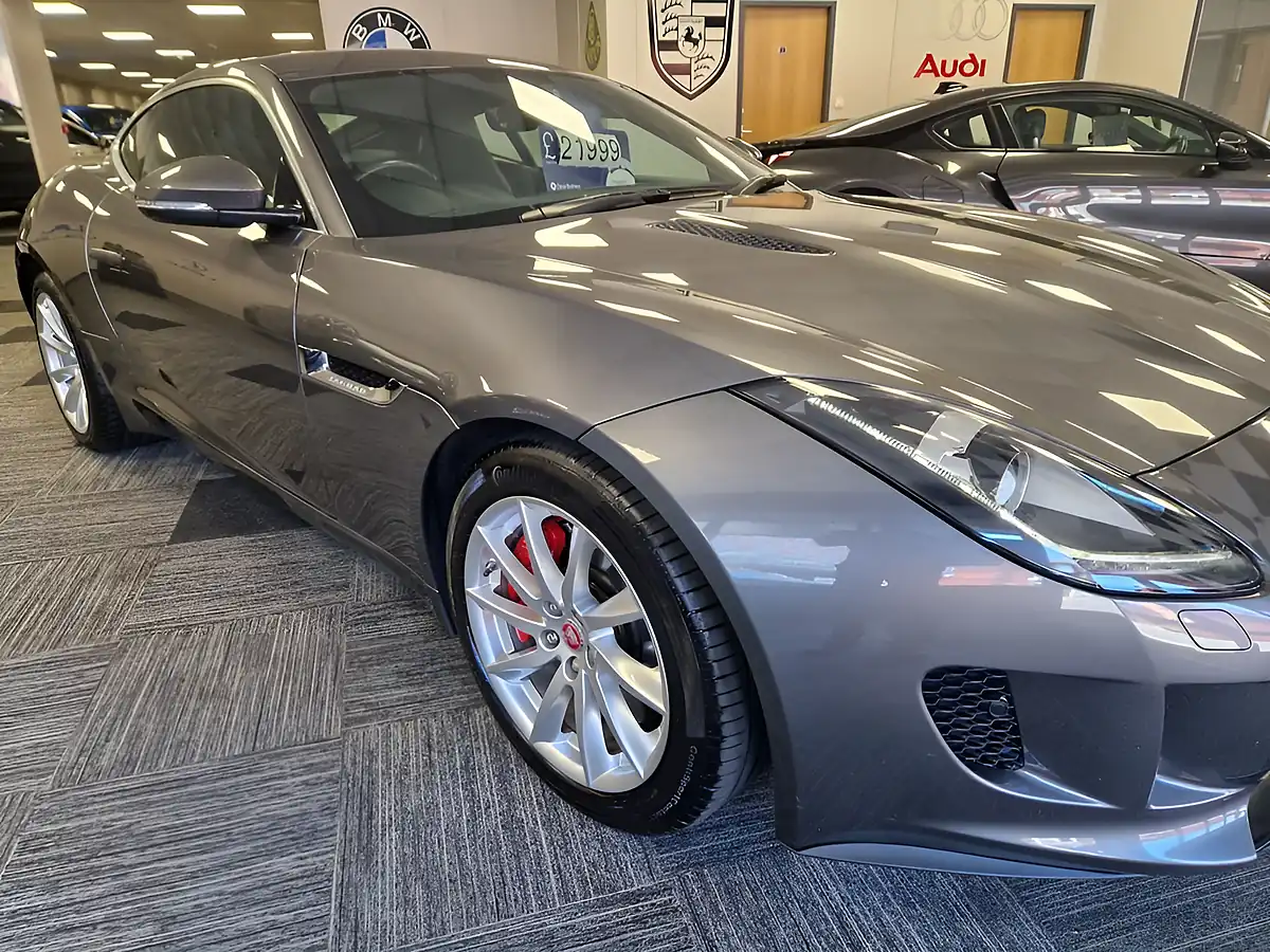 Used 2016 Jaguar F-Type Grey - Interior and Exterior details 10
