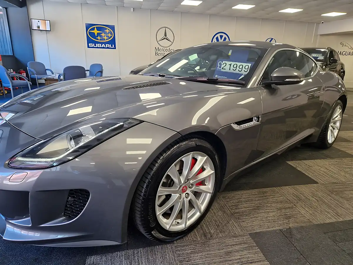 Used 2016 Jaguar F-Type Grey - Interior and Exterior details 11