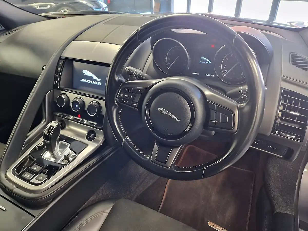 Used 2016 Jaguar F-Type Grey - Interior and Exterior details 14