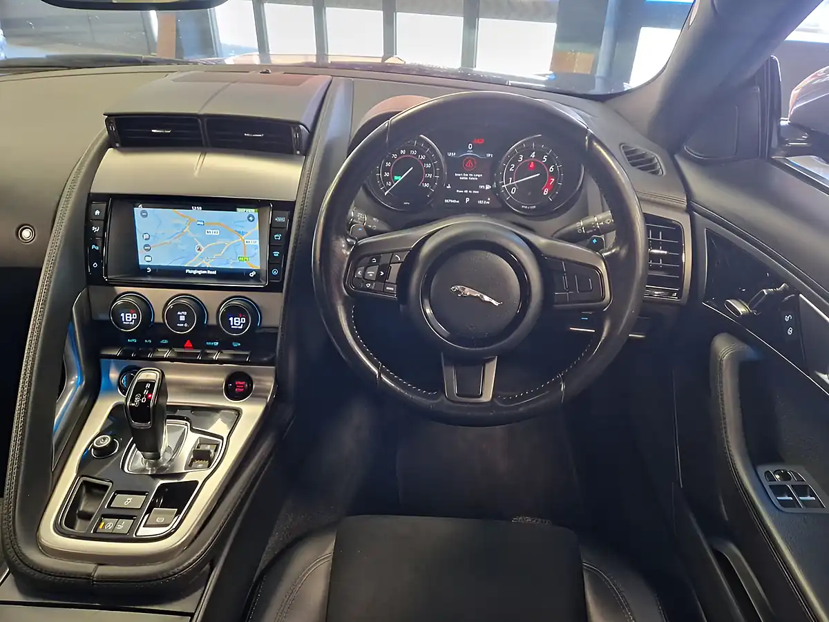Used 2016 Jaguar F-Type Grey - Interior and Exterior details 17