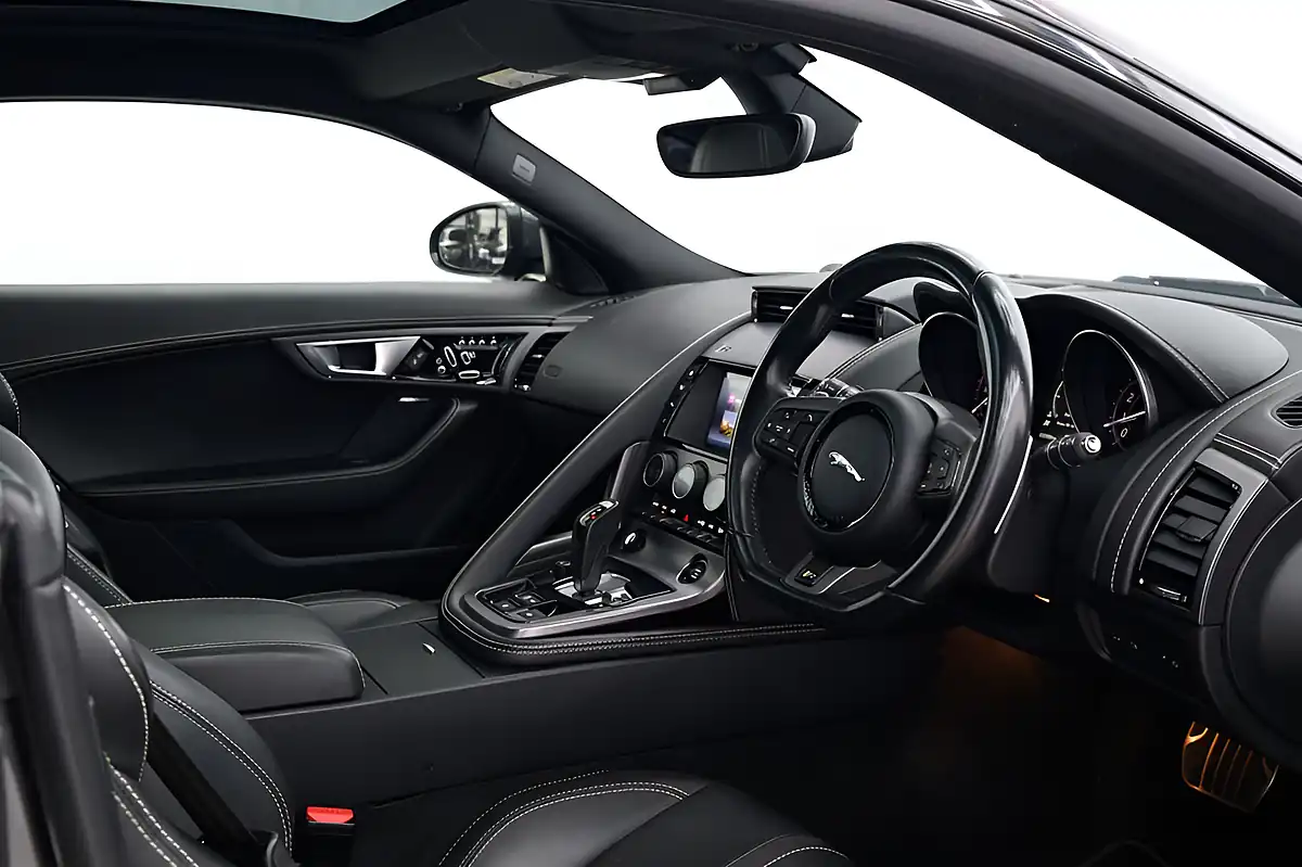 Used 2016 Jaguar F-Type R Coupe Grey - Interior and Exterior details 3