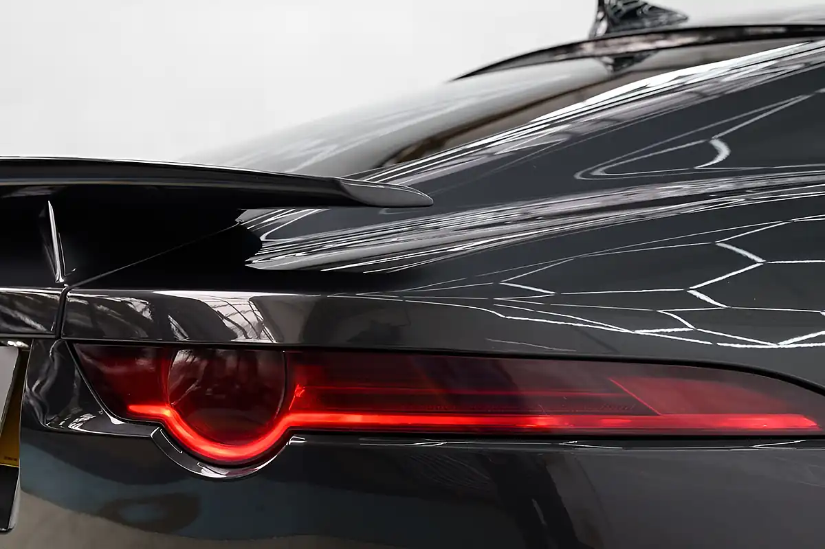 Used 2016 Jaguar F-Type R Coupe Grey - Interior and Exterior details 9