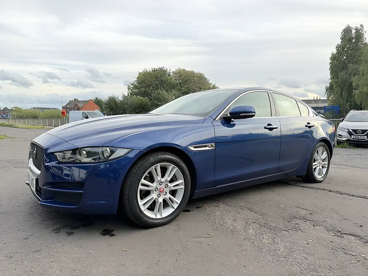 Used 2016 Jaguar Xe Prestige Blue - Interior and Exterior details 2