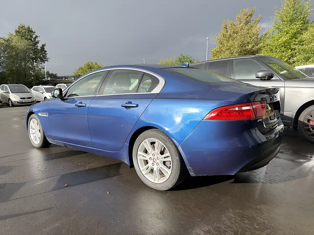Used 2016 Jaguar Xe Prestige Blue - Interior and Exterior details 5