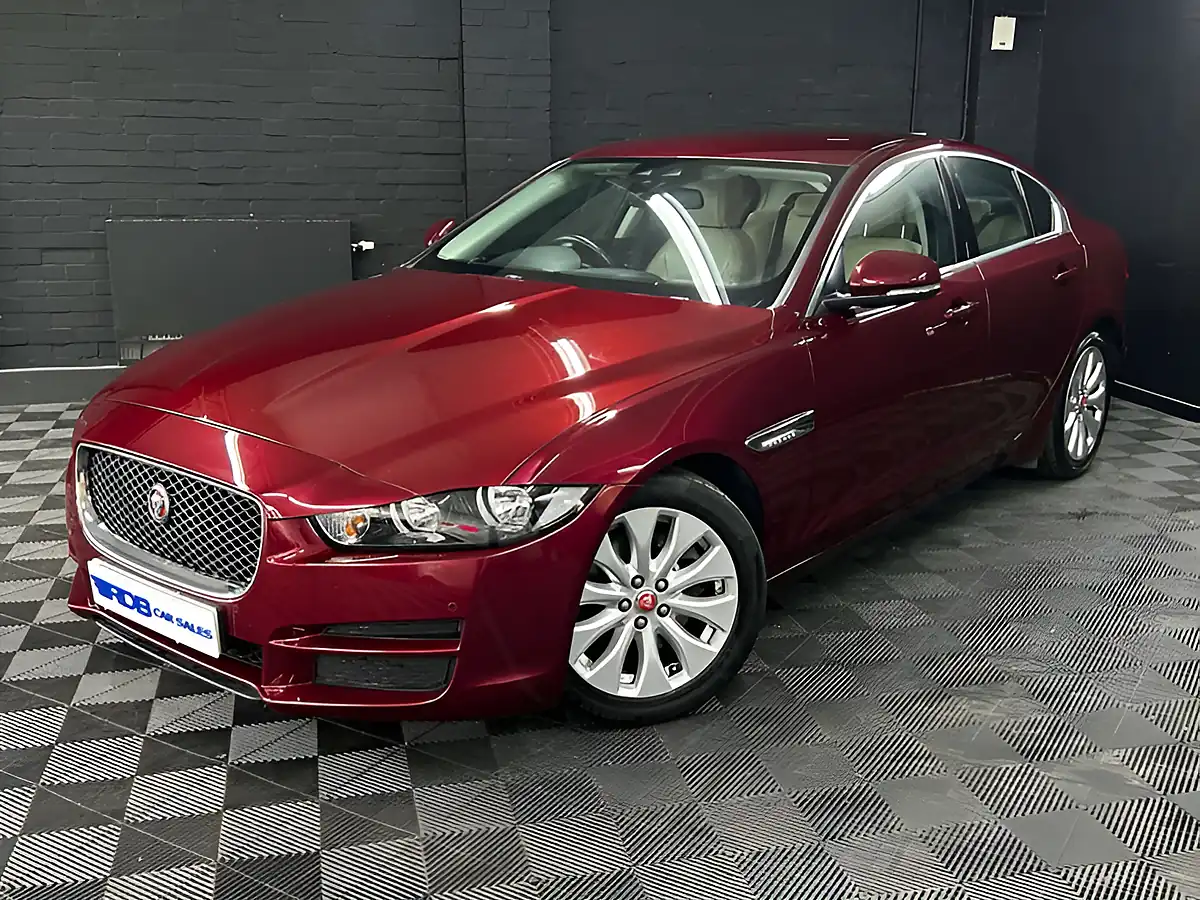 Used 2016 Jaguar Xe Prestige Red - Front View