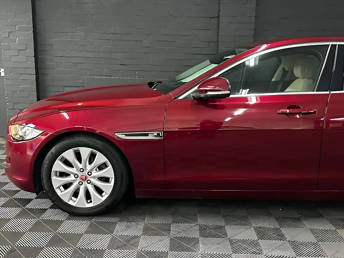 Used 2016 Jaguar Xe Prestige Red - Interior and Exterior details 11