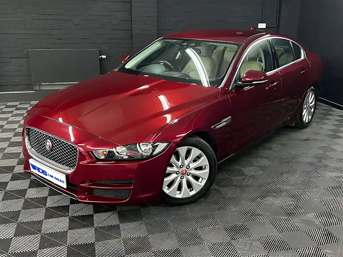 Used 2016 Jaguar Xe Prestige Red - Interior and Exterior details 4