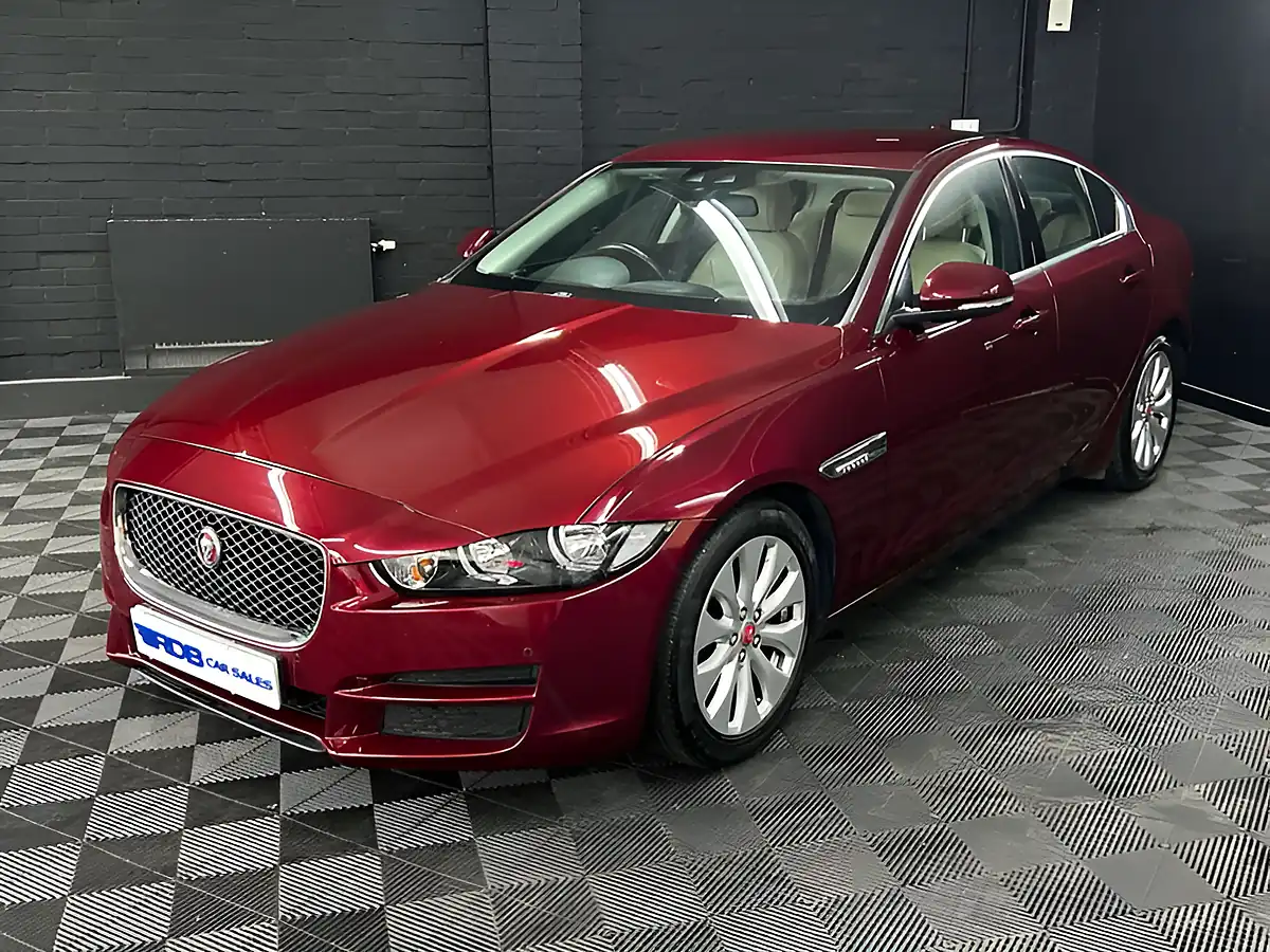 Used 2016 Jaguar Xe Prestige Red - Interior and Exterior details 6