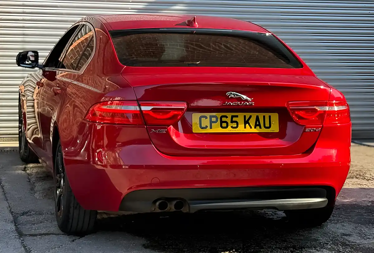 Used 2016 Jaguar Xe Prestige Red - Interior and Exterior details 11