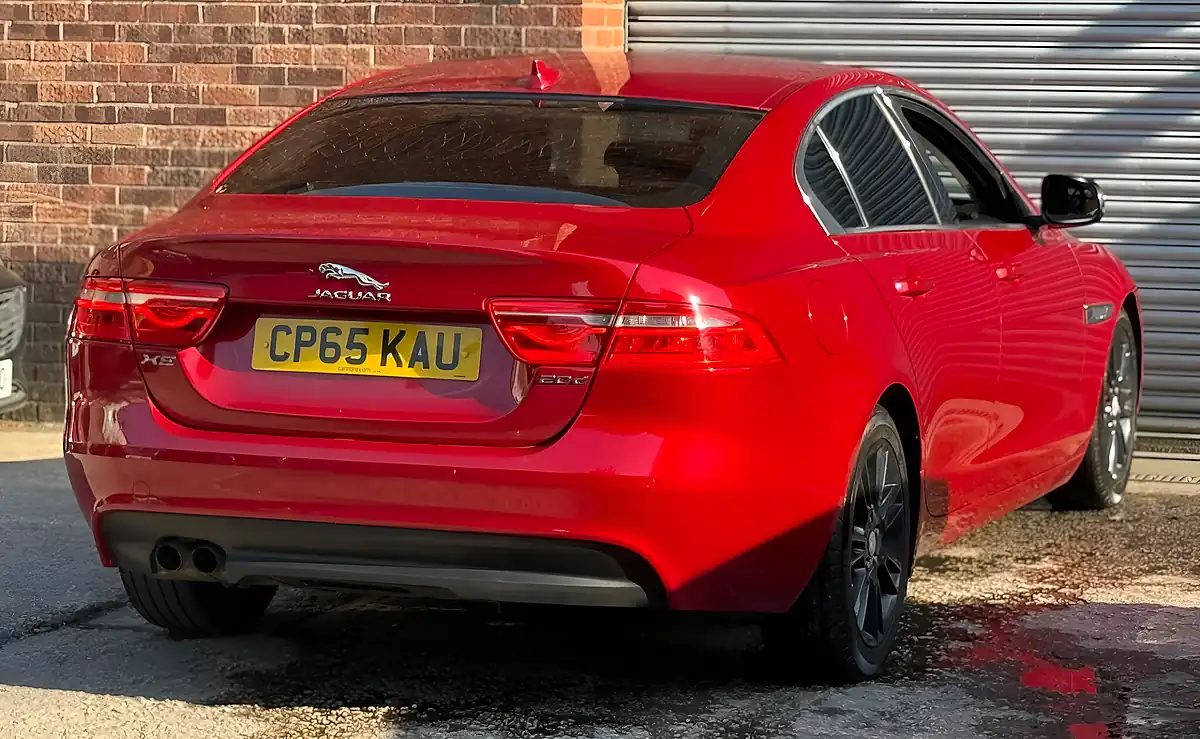 Used 2016 Jaguar Xe Prestige Red - Interior and Exterior details 14