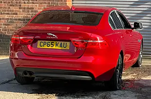 Used 2016 Jaguar Xe Prestige Red - Interior and Exterior details 15