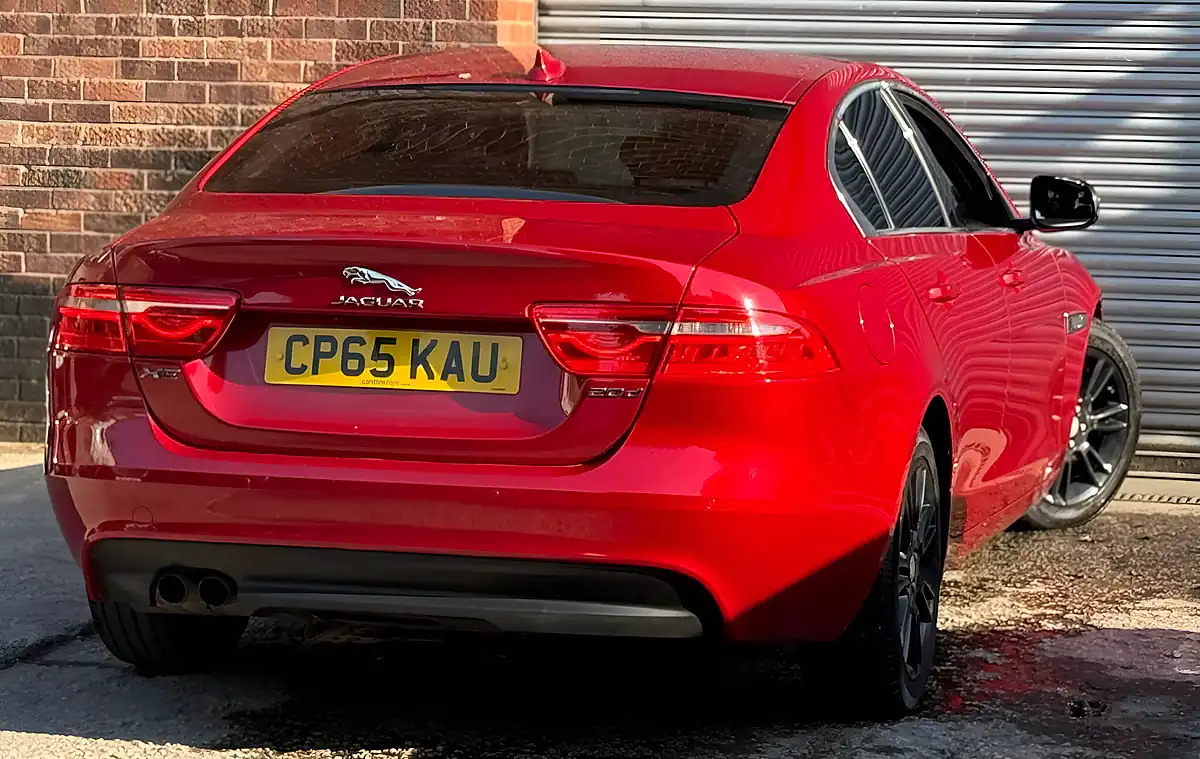 Used 2016 Jaguar Xe Prestige Red - Interior and Exterior details 6