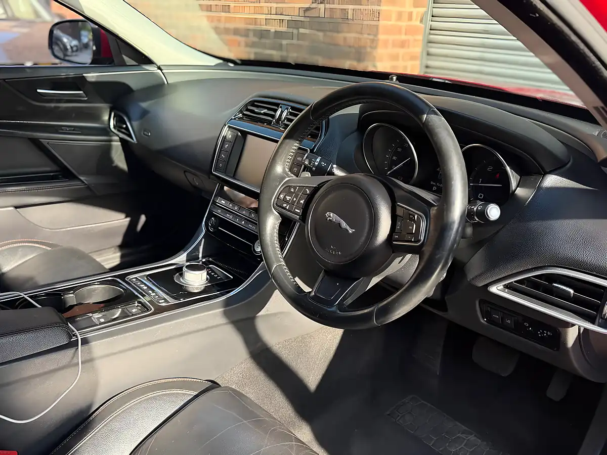 Used 2016 Jaguar Xe Prestige Red - Interior and Exterior details 7