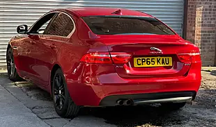 Used 2016 Jaguar Xe Prestige Red - Interior and Exterior details 9