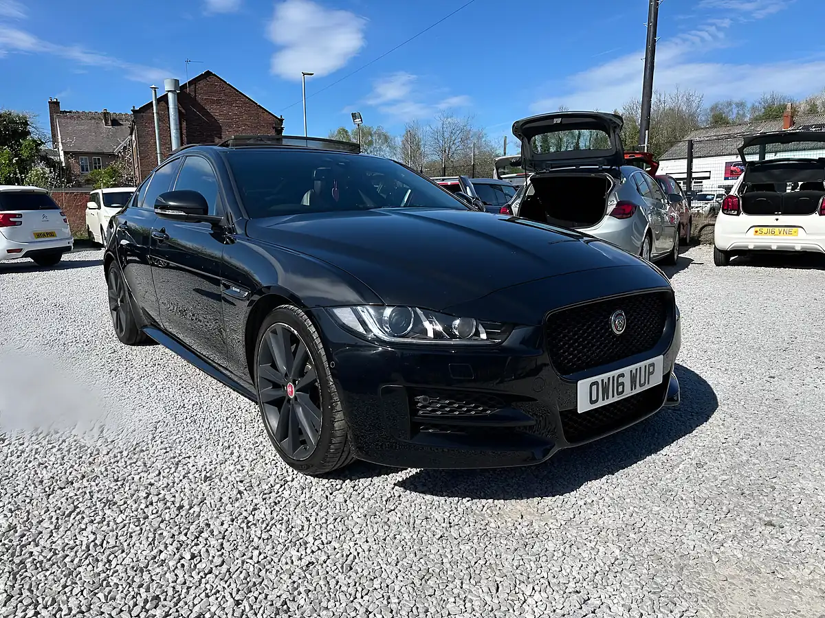 Used 2016 Jaguar Xe R-Sport Black - Front View