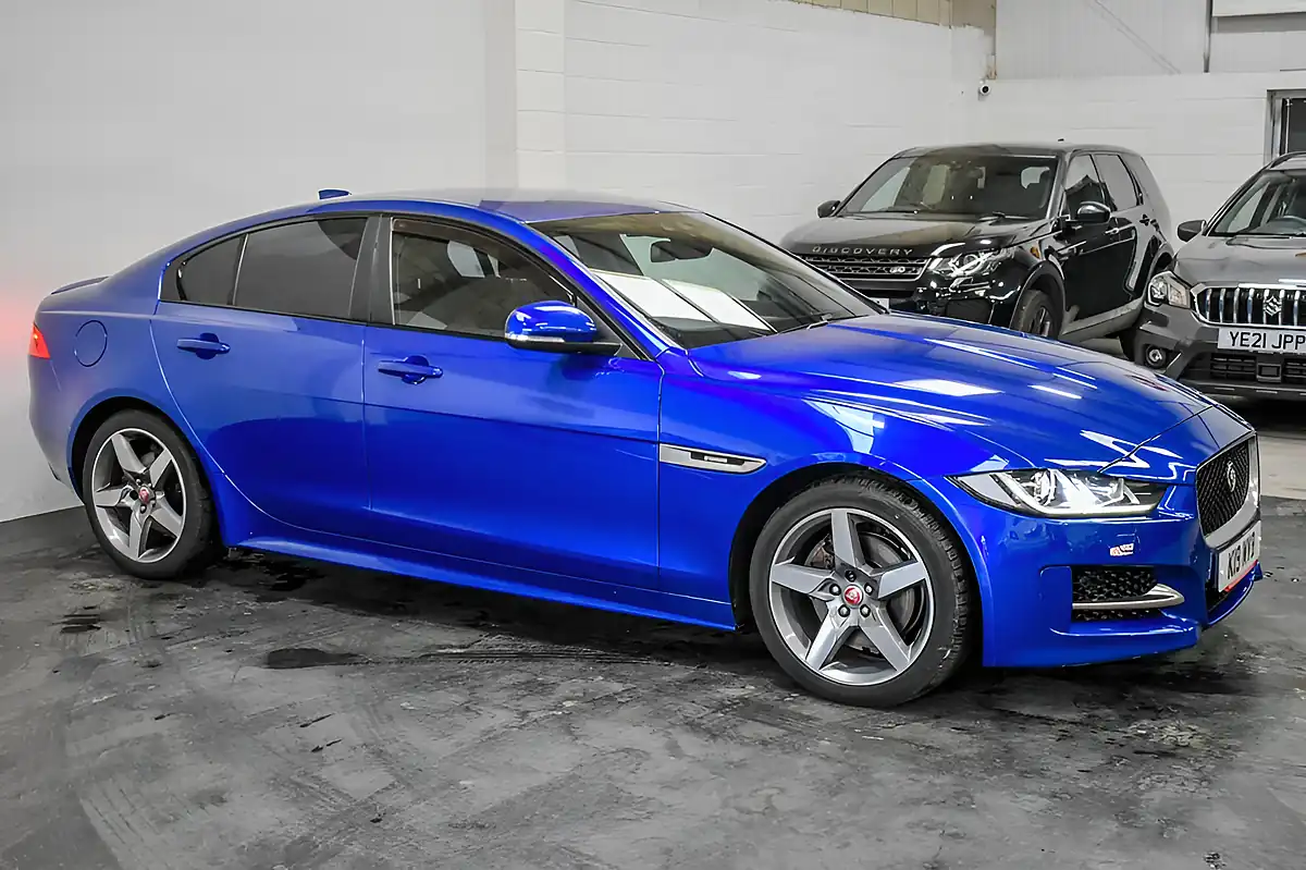 Used 2016 Jaguar Xe R-Sport Blue - Interior and Exterior details 3