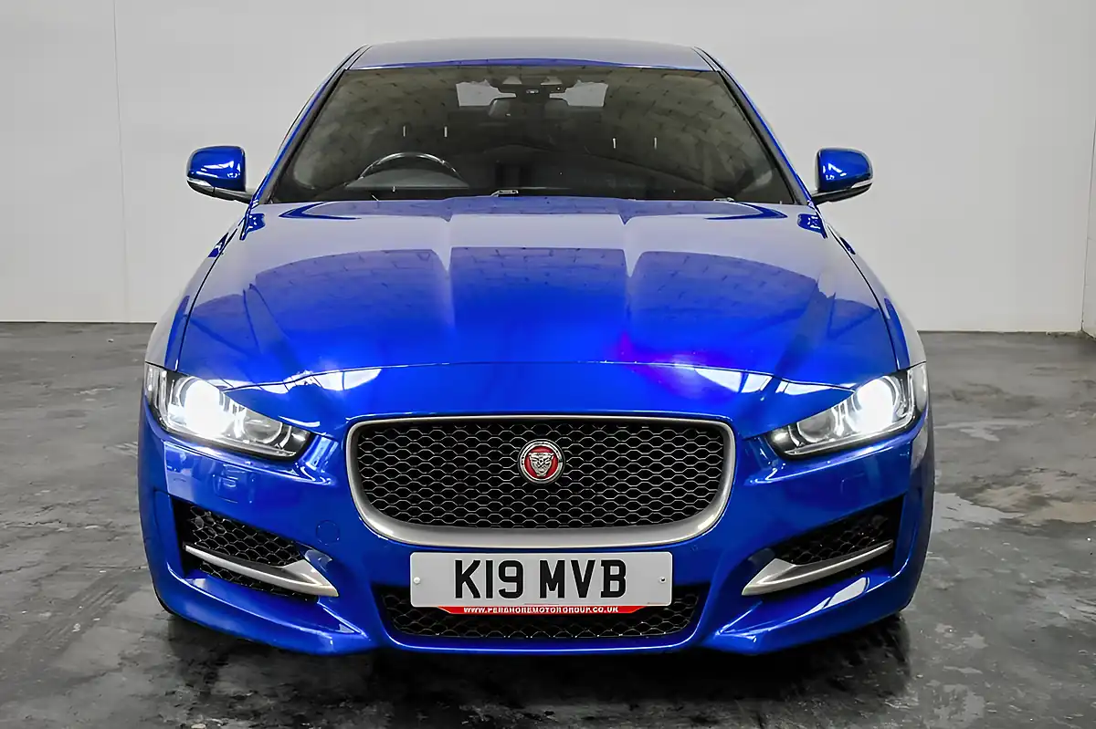 Used 2016 Jaguar Xe R-Sport Blue - Interior and Exterior details 4