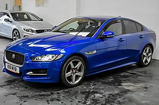 Used 2016 Jaguar Xe R-Sport Blue - Interior and Exterior details 6
