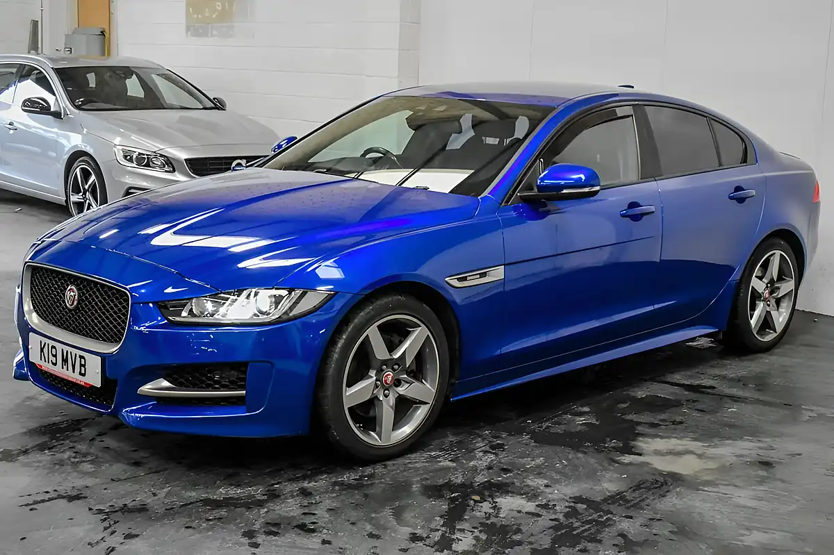 Used 2016 Jaguar Xe R-Sport Blue - Interior and Exterior details 6