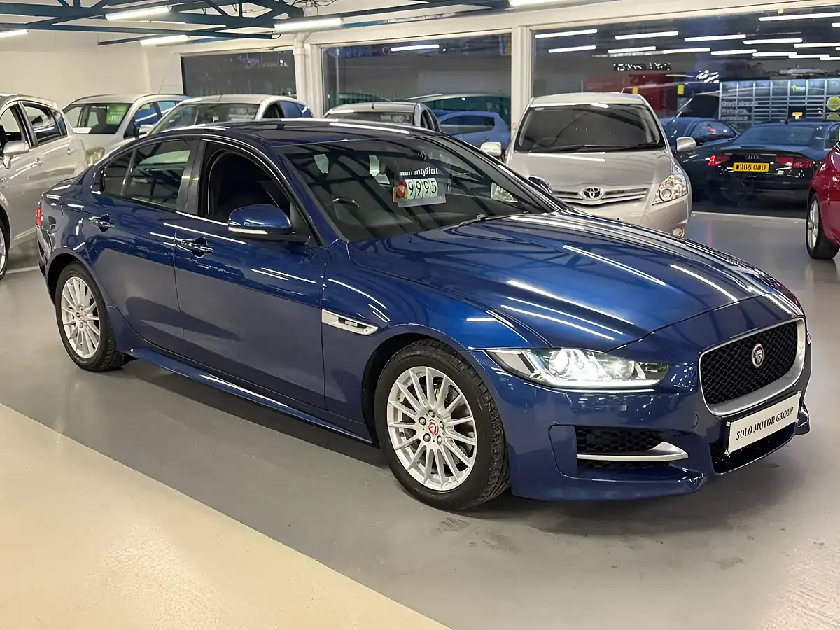 Used 2016 Jaguar Xe R-Sport Blue - Interior and Exterior details 4