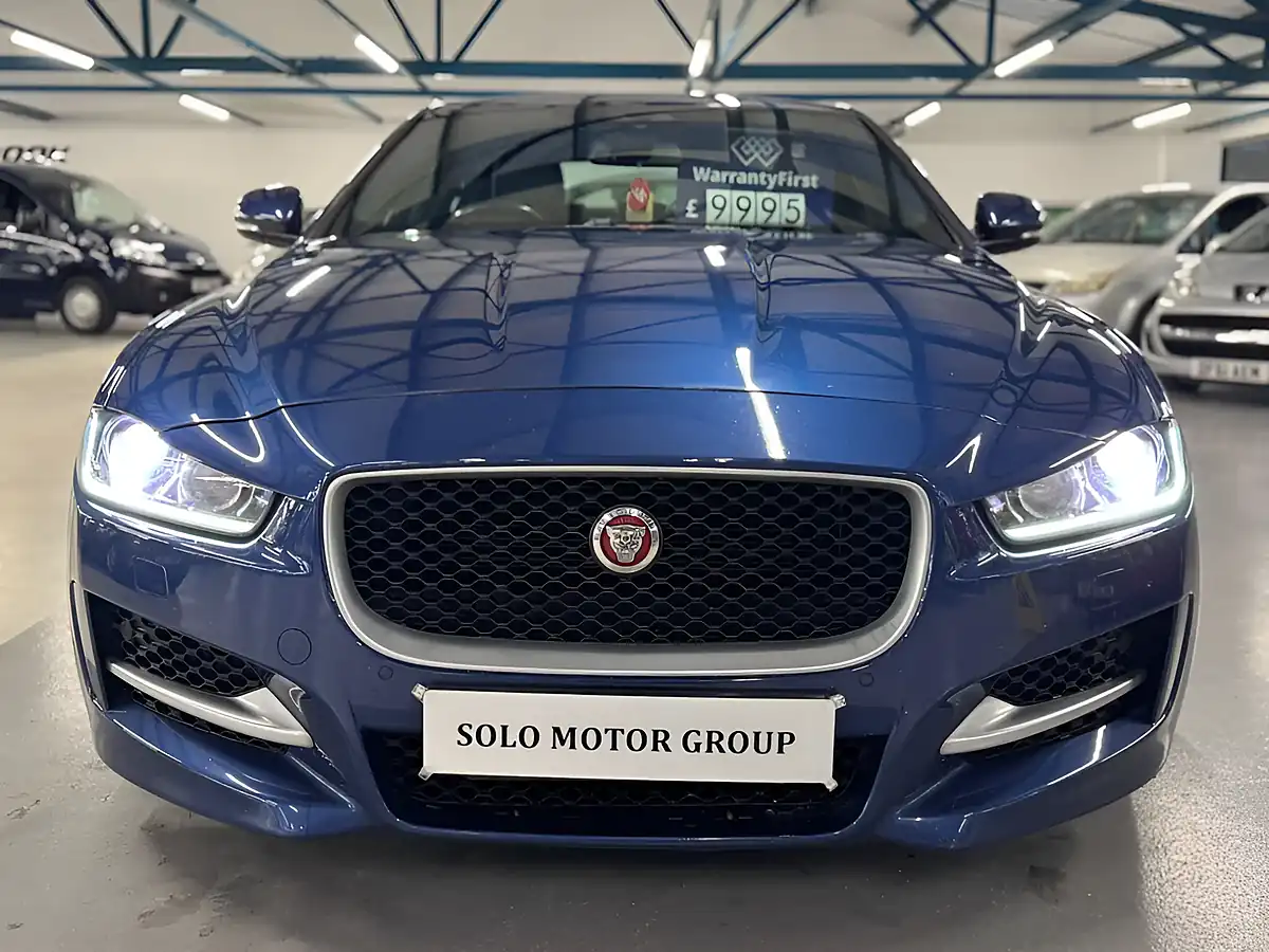 Used 2016 Jaguar Xe R-Sport Blue - Interior and Exterior details 7