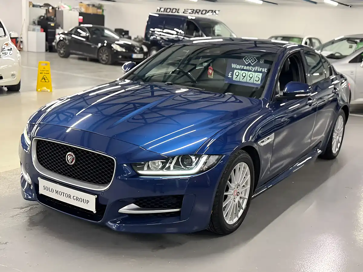 Used 2016 Jaguar Xe R-Sport Blue - Interior and Exterior details 9