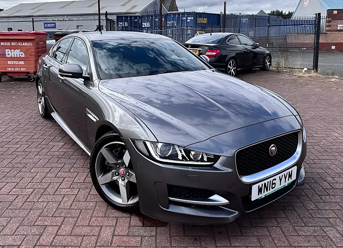 Used 2016 Jaguar Xe R-Sport Grey - Front View