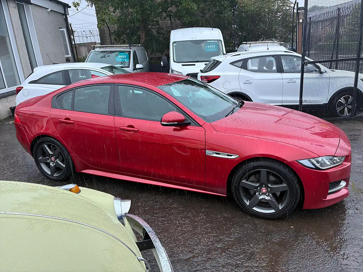 Used 2016 Jaguar Xe R-Sport Red - Interior and Exterior details 2