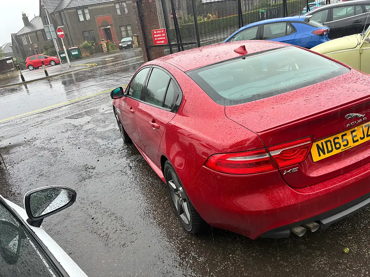Used 2016 Jaguar Xe R-Sport Red - Interior and Exterior details 5