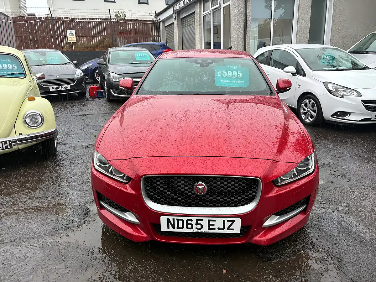 Used 2016 Jaguar Xe R-Sport Red - Interior and Exterior details 8