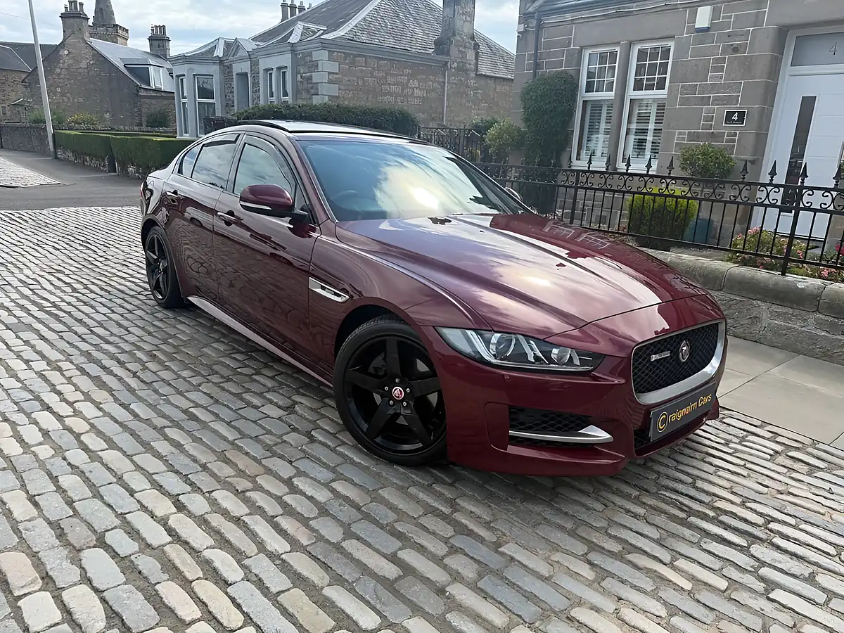 Used 2016 Jaguar Xe R-Sport Red - Front View
