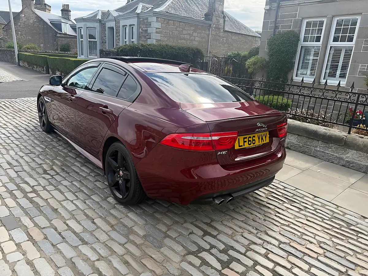 Used 2016 Jaguar Xe R-Sport Red - Interior and Exterior details 10