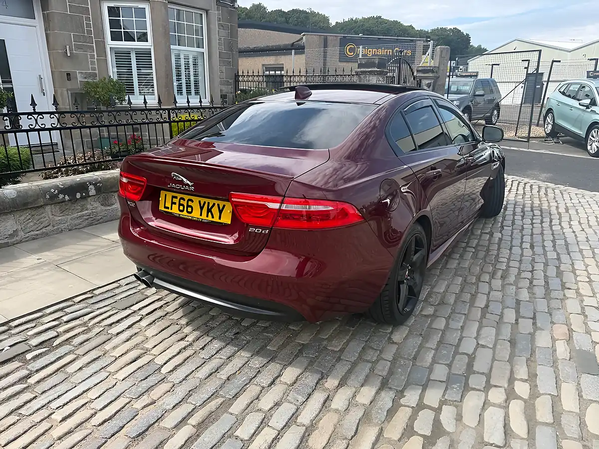 Used 2016 Jaguar Xe R-Sport Red - Interior and Exterior details 11