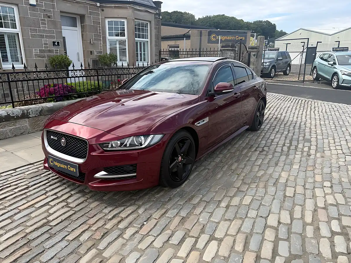 Used 2016 Jaguar Xe R-Sport Red - Interior and Exterior details 3