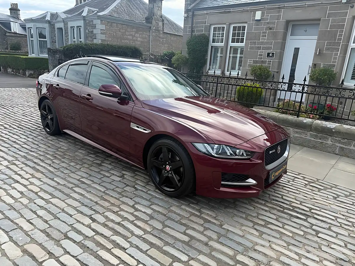 Used 2016 Jaguar Xe R-Sport Red - Interior and Exterior details 4