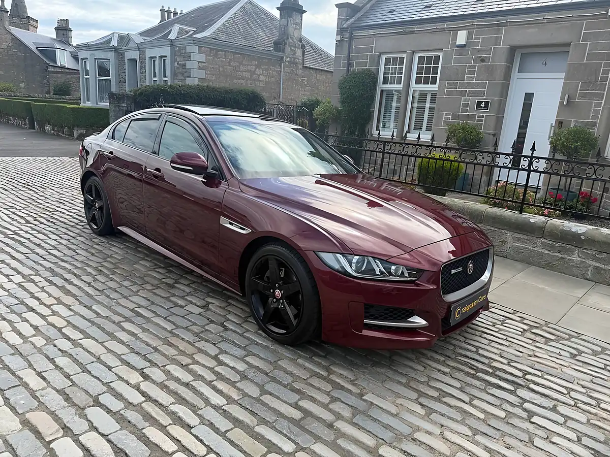 Used 2016 Jaguar Xe R-Sport Red - Interior and Exterior details 7