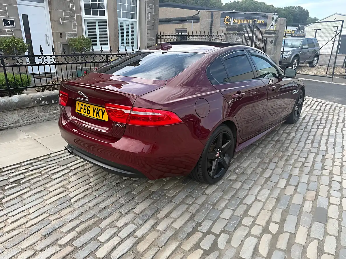 Used 2016 Jaguar Xe R-Sport Red - Interior and Exterior details 8