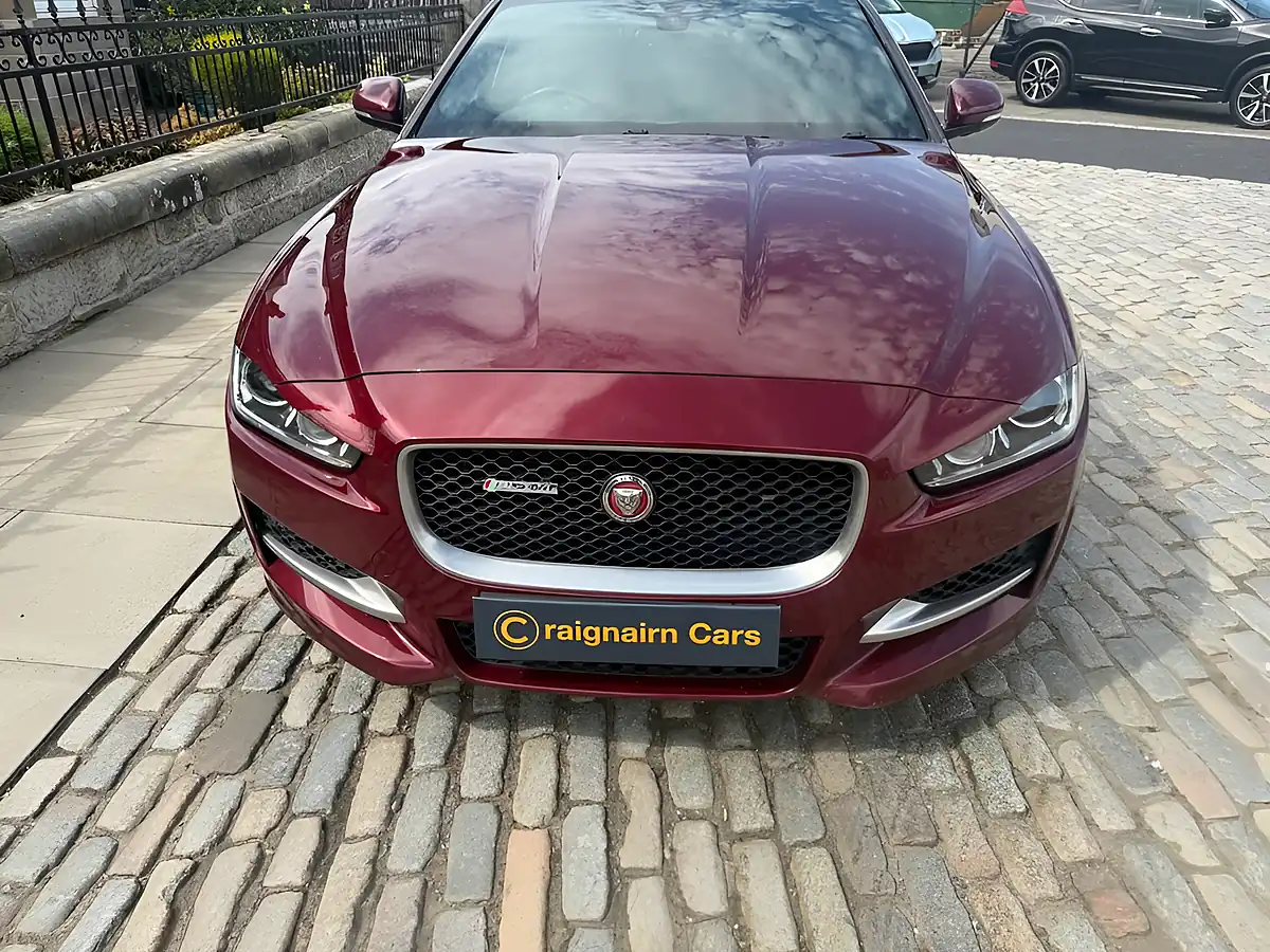 Used 2016 Jaguar Xe R-Sport Red - Interior and Exterior details 9