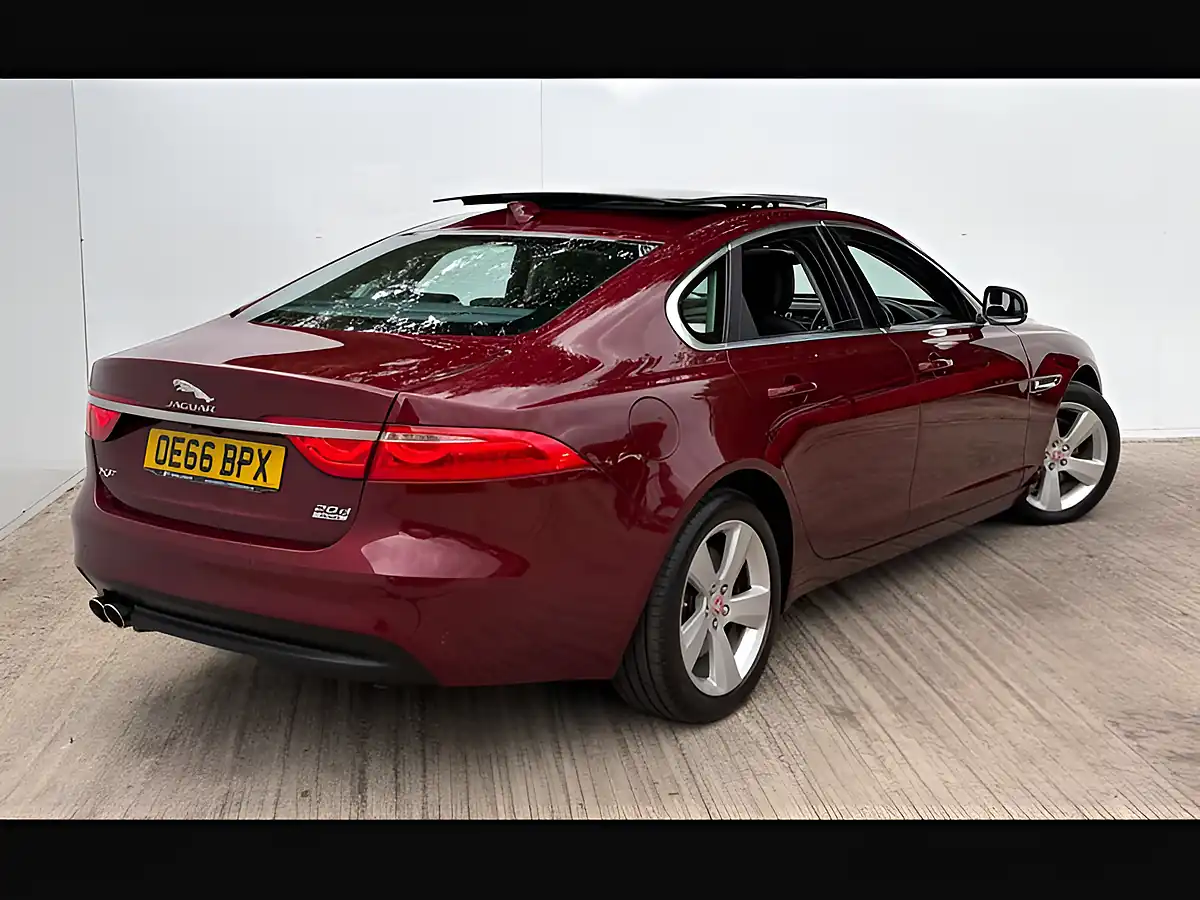 Used 2016 Jaguar Xf Portfolio Aurora Red - Interior and Exterior details 2