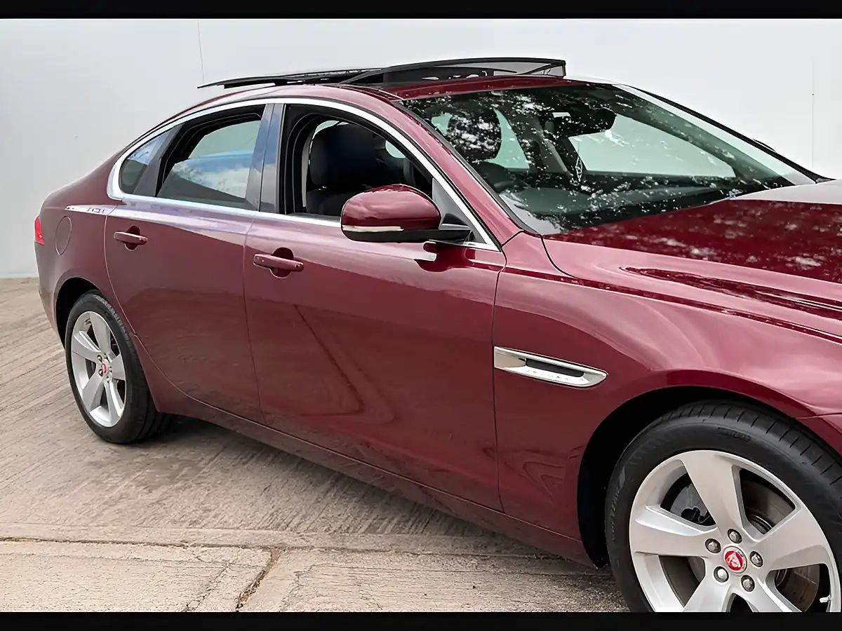 Used 2016 Jaguar Xf Portfolio Aurora Red - Interior and Exterior details 7