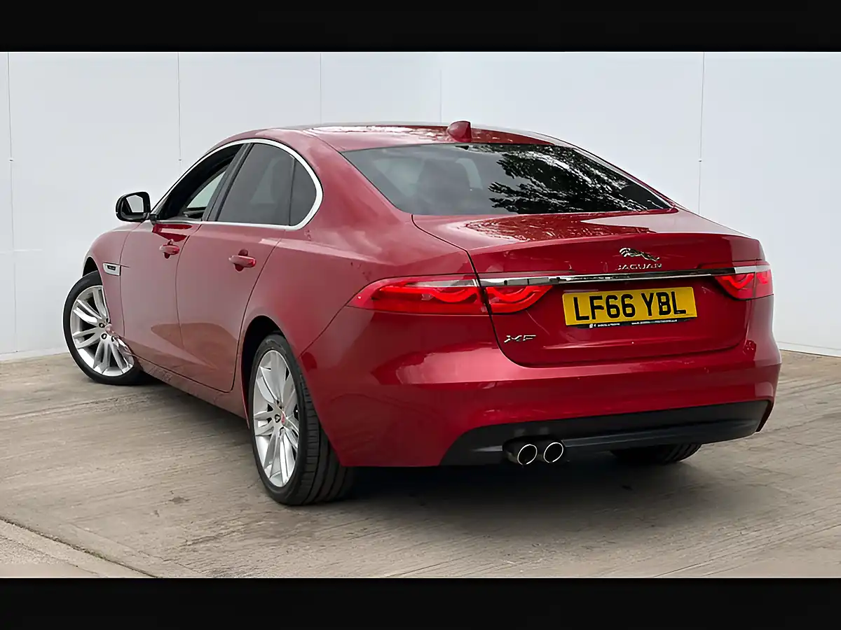 Used 2016 Jaguar Xf Portfolio Red - Interior and Exterior details 8