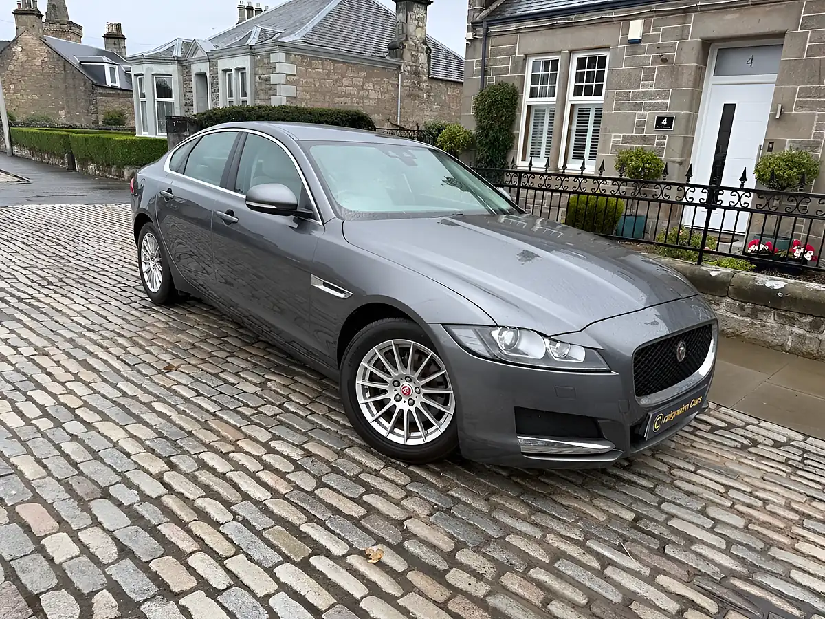 Used 2016 Jaguar Xf Prestige Ammonite Grey - Front View